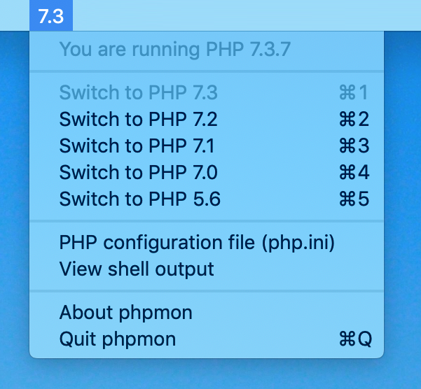 phpmon screenshot