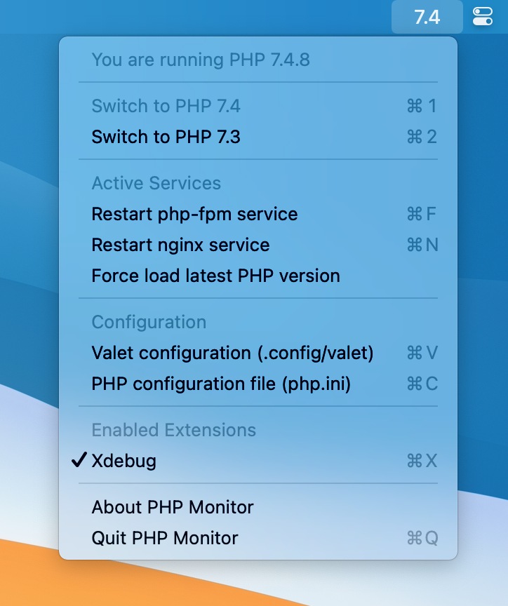 phpmon screenshot